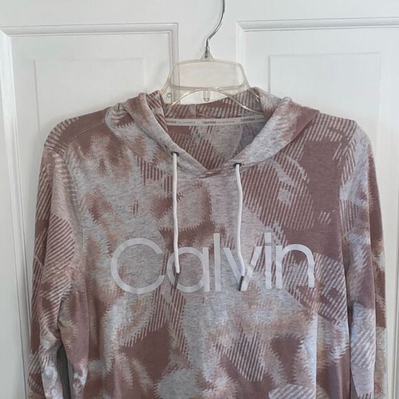 Calvin Klein long sleeve top with hood size S - Picture 2 of 8